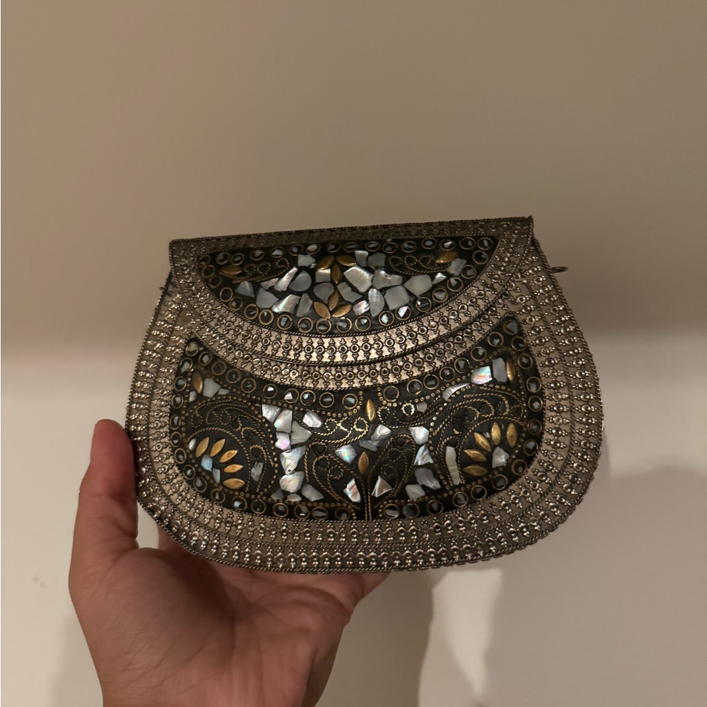 Elegant Mosaic Clutch